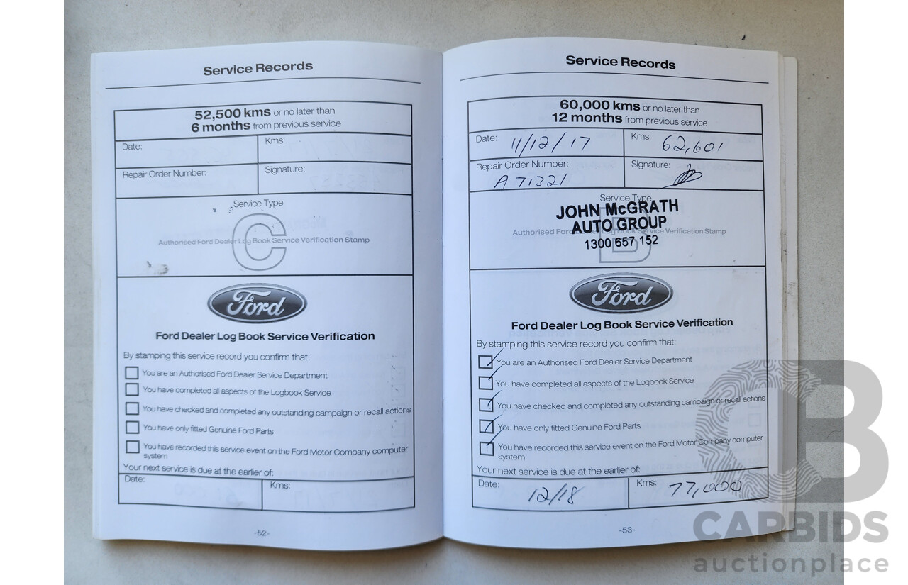 1/2016 Ford Mondeo Titanium MD 5d Hatchback White 2.0L