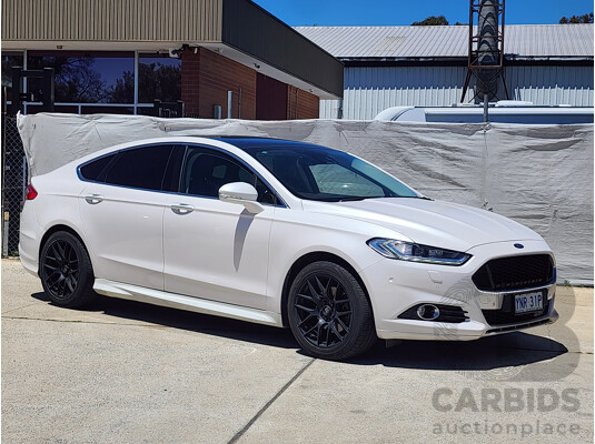 1/2016 Ford Mondeo Titanium MD 5d Hatchback White 2.0L