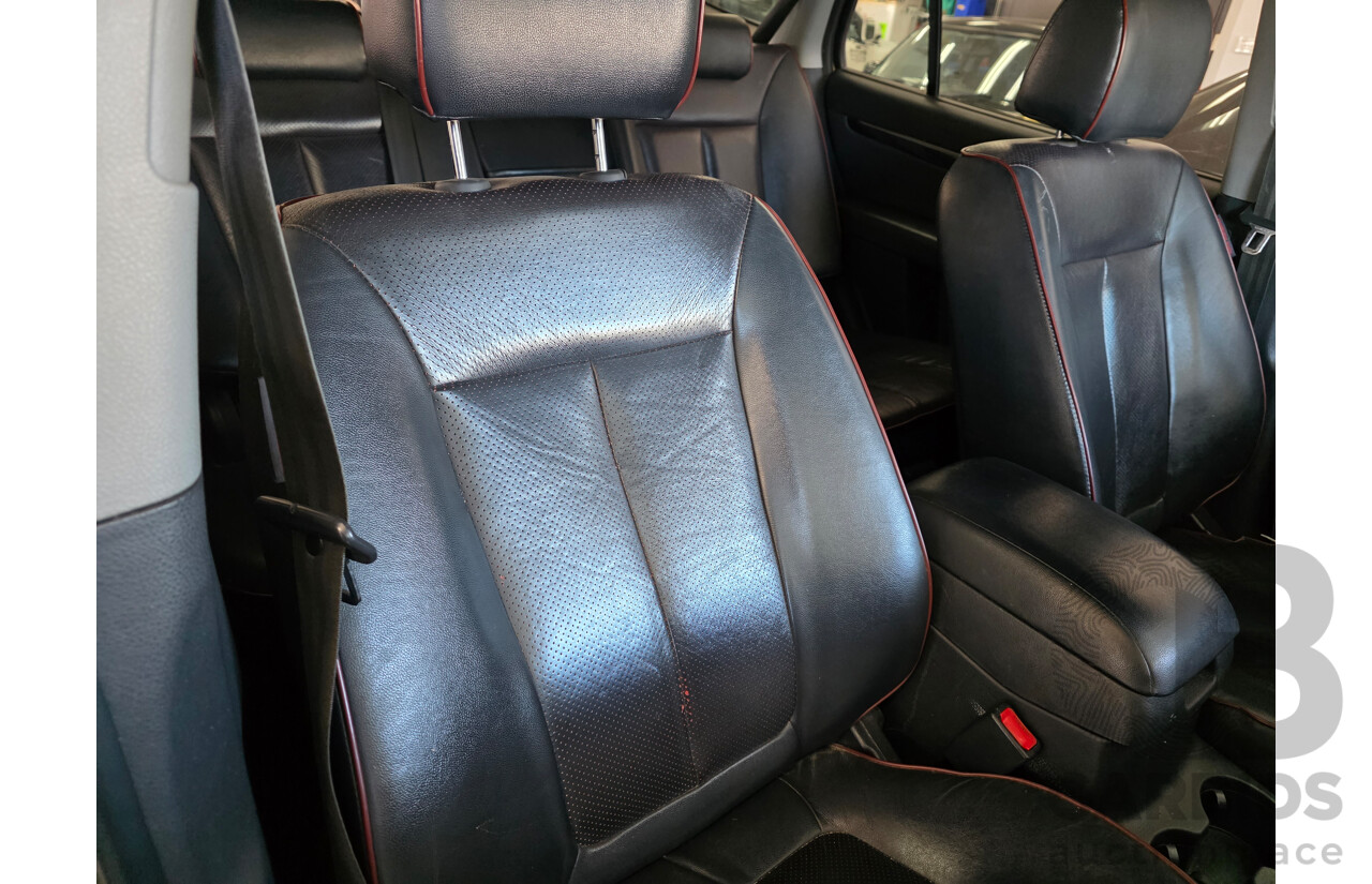 9/2009 Hyundai Santa Fe Elite CRDi (4x4) CM MY09 UPGRADE 4d Wagon White Turbo Diesel 2.2L