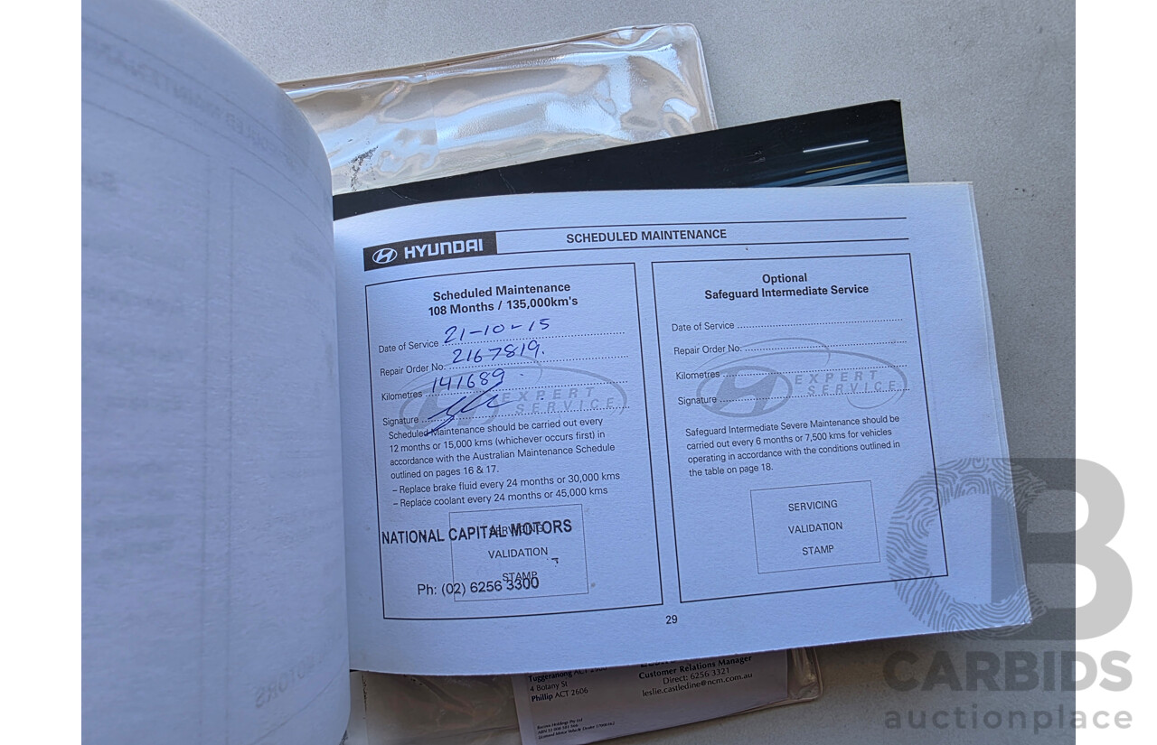 9/2009 Hyundai Santa Fe Elite CRDi (4x4) CM MY09 UPGRADE 4d Wagon White Turbo Diesel 2.2L