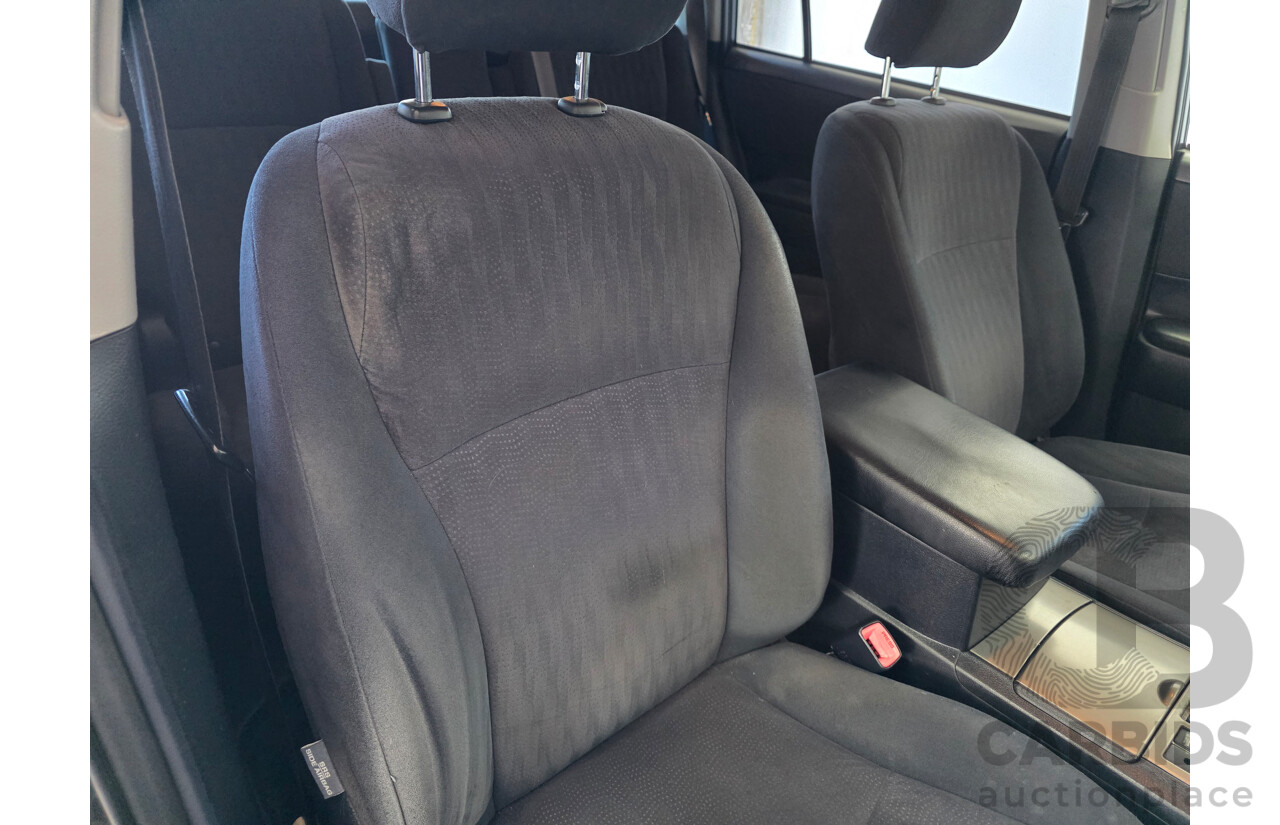 11/2007 Toyota Kluger KX-R (fwd) 5 SEAT GSU40R 4d Wagon Grey 3.5L