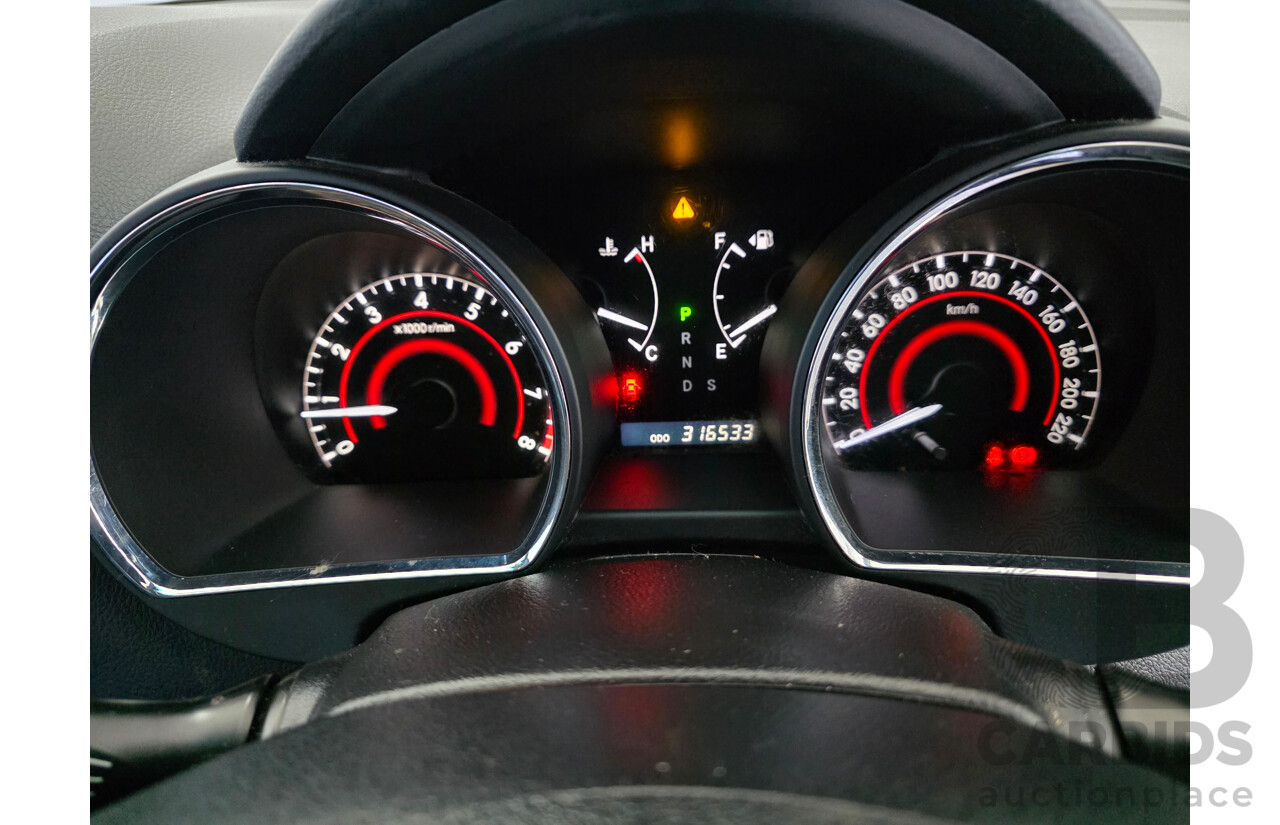 11/2007 Toyota Kluger KX-R (fwd) 5 SEAT GSU40R 4d Wagon Grey 3.5L