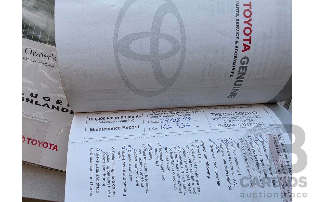 11/2007 Toyota Kluger KX-R (fwd) 5 SEAT GSU40R 4d Wagon Grey 3.5L