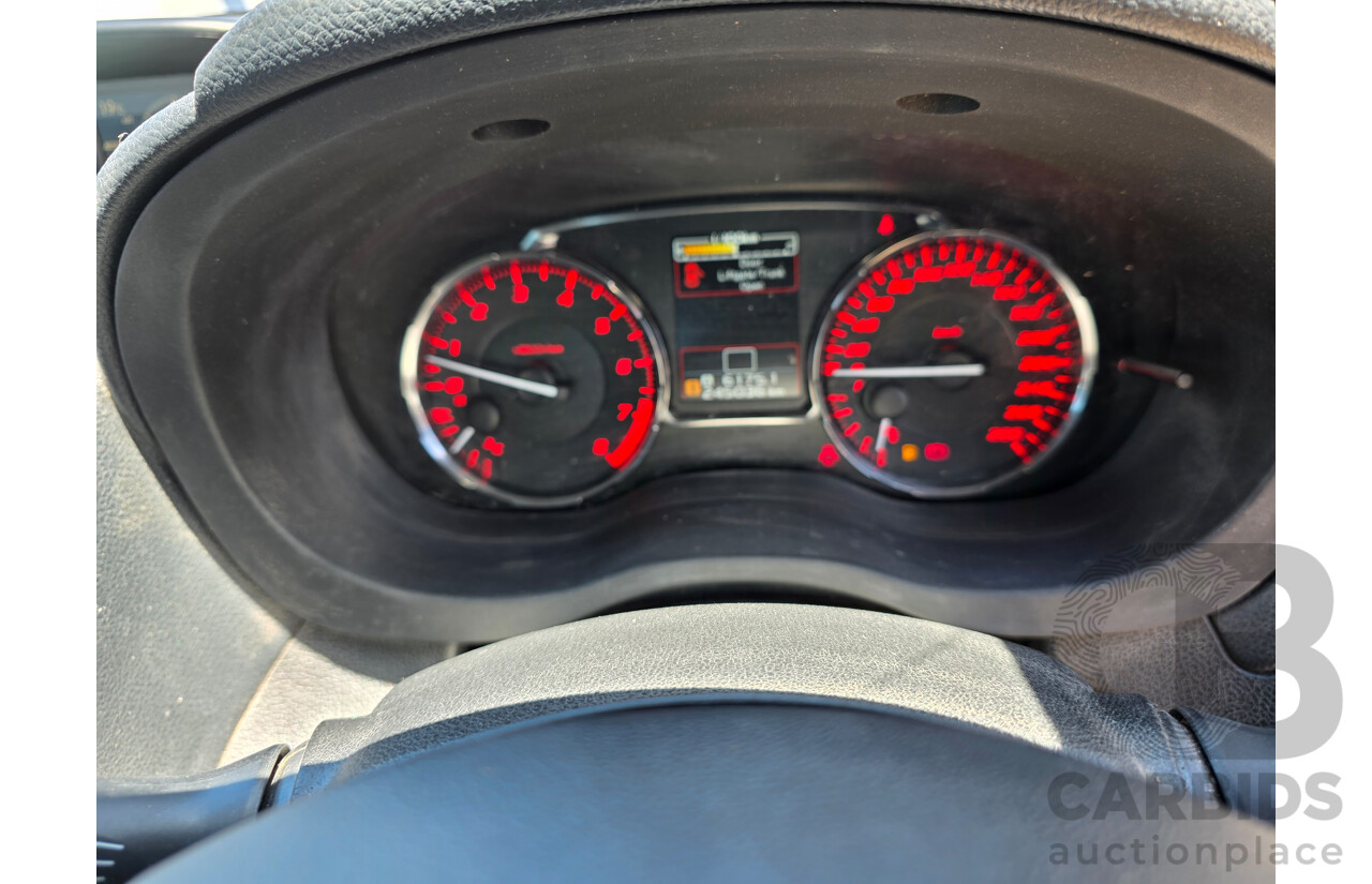 4/2015 Subaru WRX Premium (awd) MY15 4d Sedan Silver Or Chrome 2.0L
