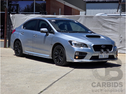 4/2015 Subaru WRX Premium (awd) MY15 4d Sedan Silver Or Chrome 2.0L