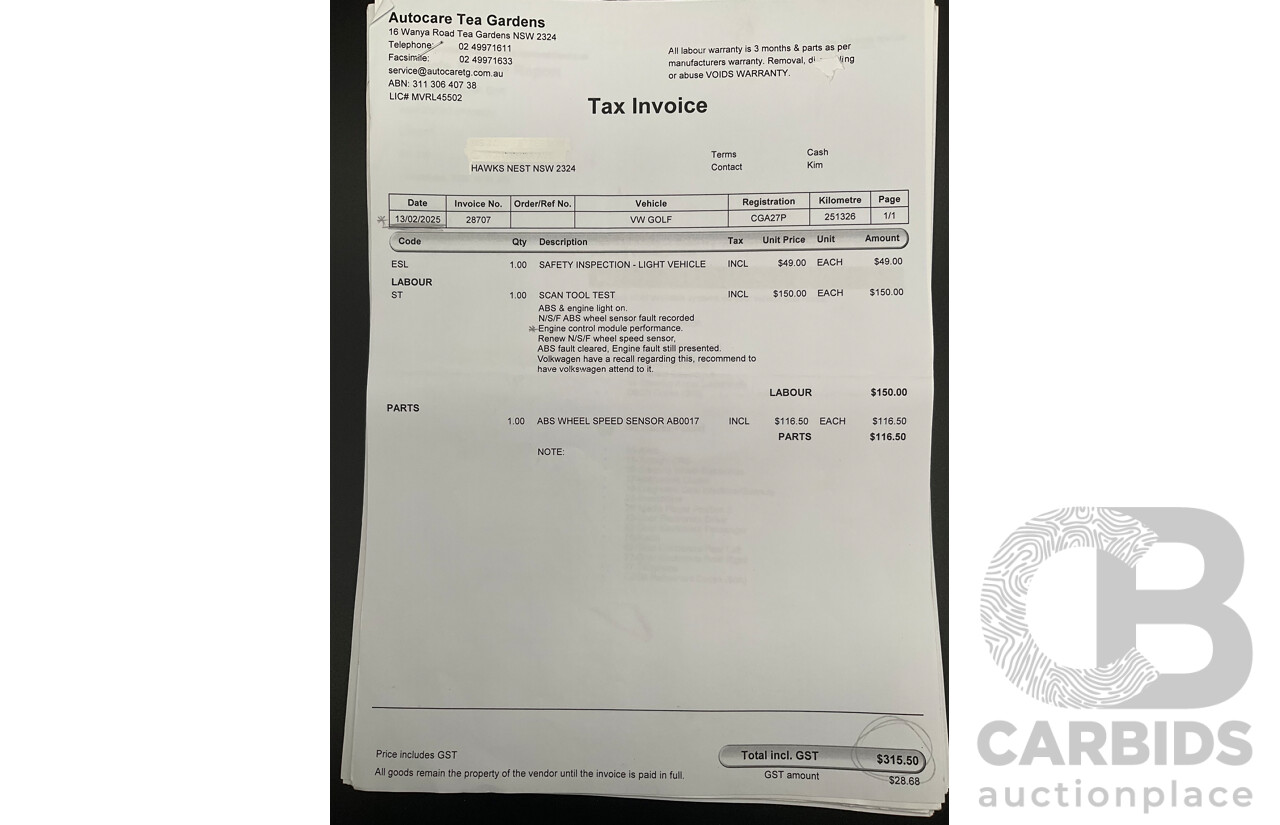 8/2011 Volkswagen Golf 103 TDI Comfortline 1K MY11 4d Wagon Reflex Silver Turbo Diesel 2.0L