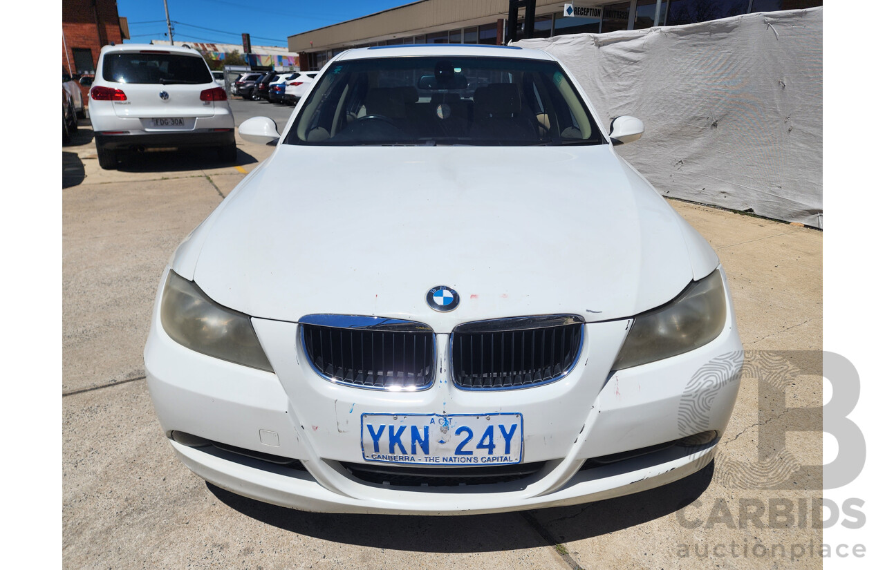 4/2007 Bmw 3 20i E90 4d Sedan White 2.0L