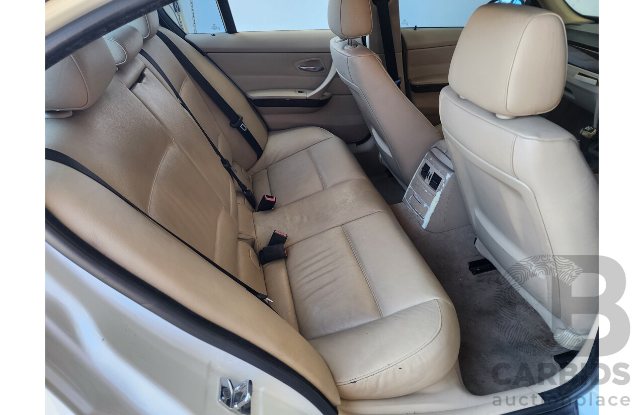 4/2007 Bmw 3 20i E90 4d Sedan White 2.0L