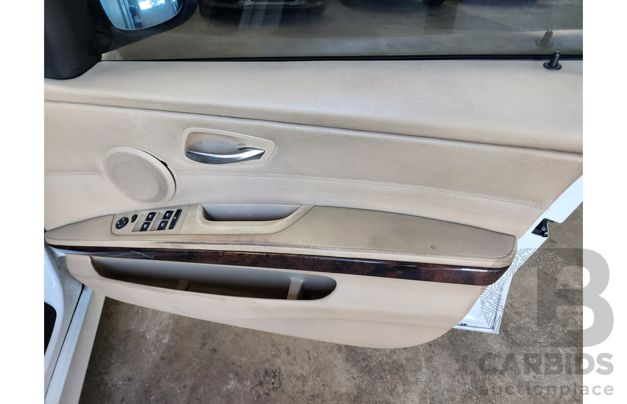 4/2007 Bmw 3 20i E90 4d Sedan White 2.0L