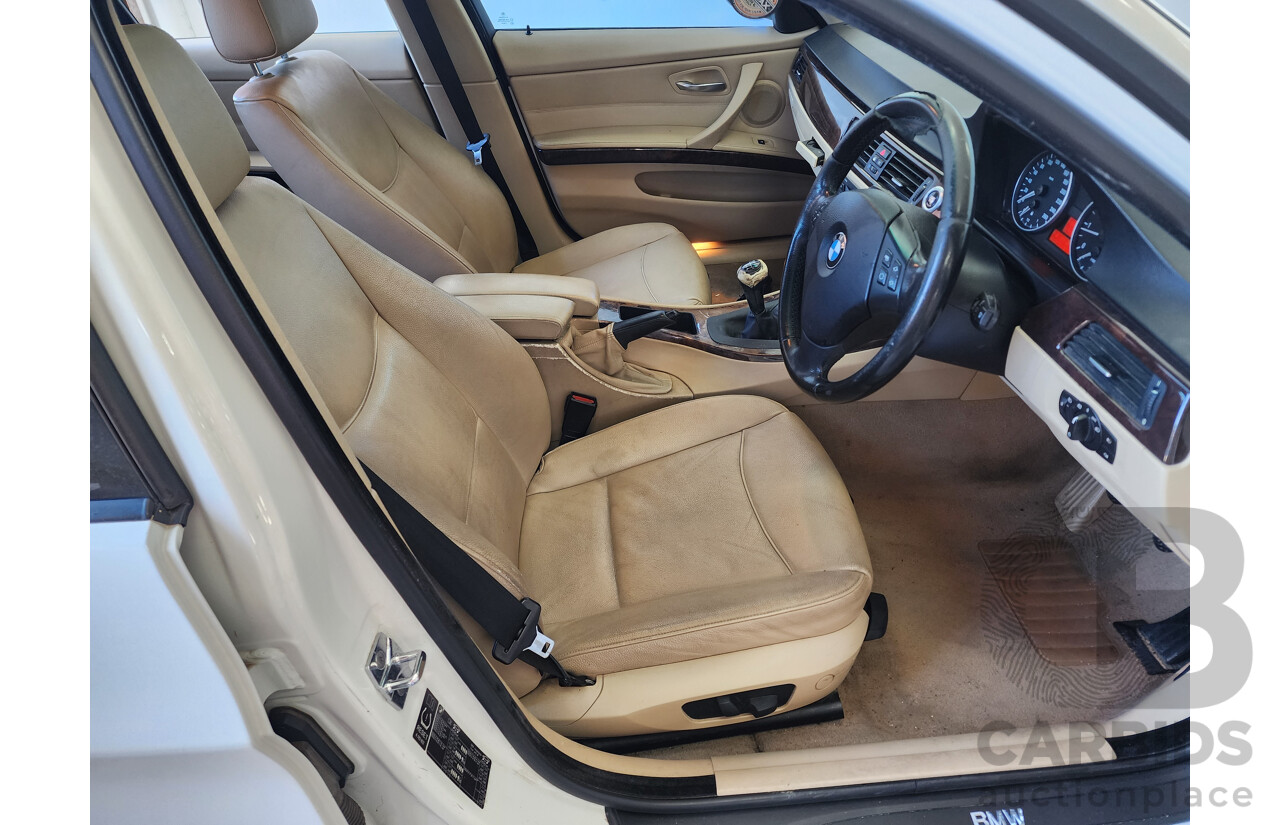 4/2007 Bmw 3 20i E90 4d Sedan White 2.0L