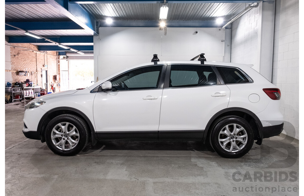 7/2014 Mazda CX-9 Classic (FWD) MY14 4d Wagon Crystal White Pearl V6 3.7L