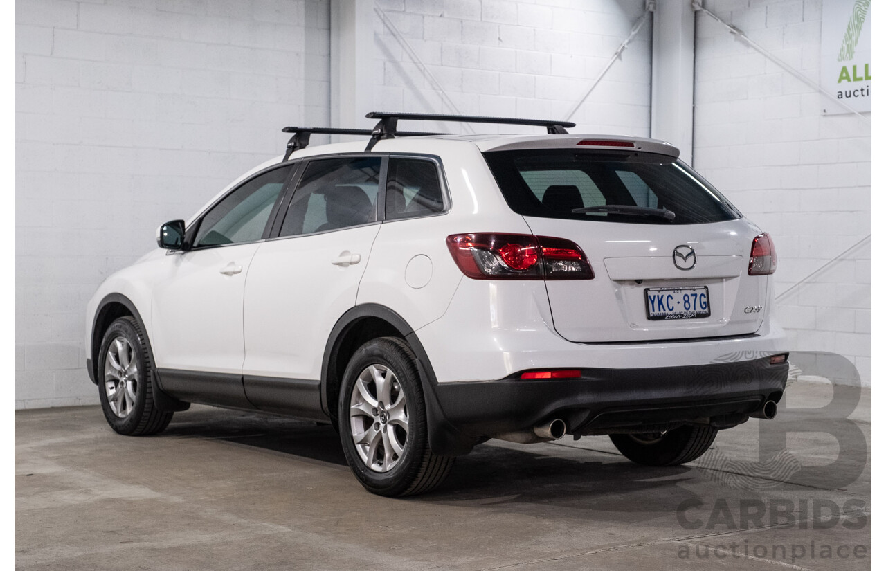 7/2014 Mazda CX-9 Classic (FWD) MY14 4d Wagon Crystal White Pearl V6 3.7L