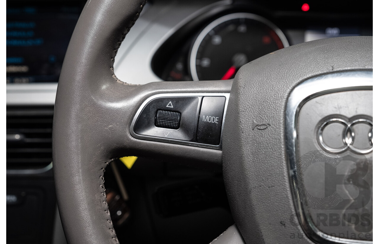 1/2010 Audi A4 2.0 TDI B8 (8K) 4d Sedan Deep Sea Blue Metallic Turbo Diesel 2.0L