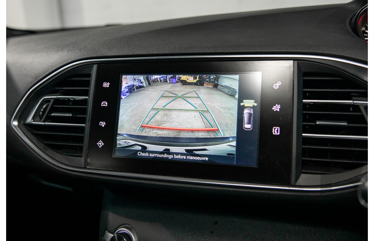 4/2015 Peugeot 308 GT HDi T9 4d Hatchback Perla Nera Black Metallic Turbo Diesel 2.0L