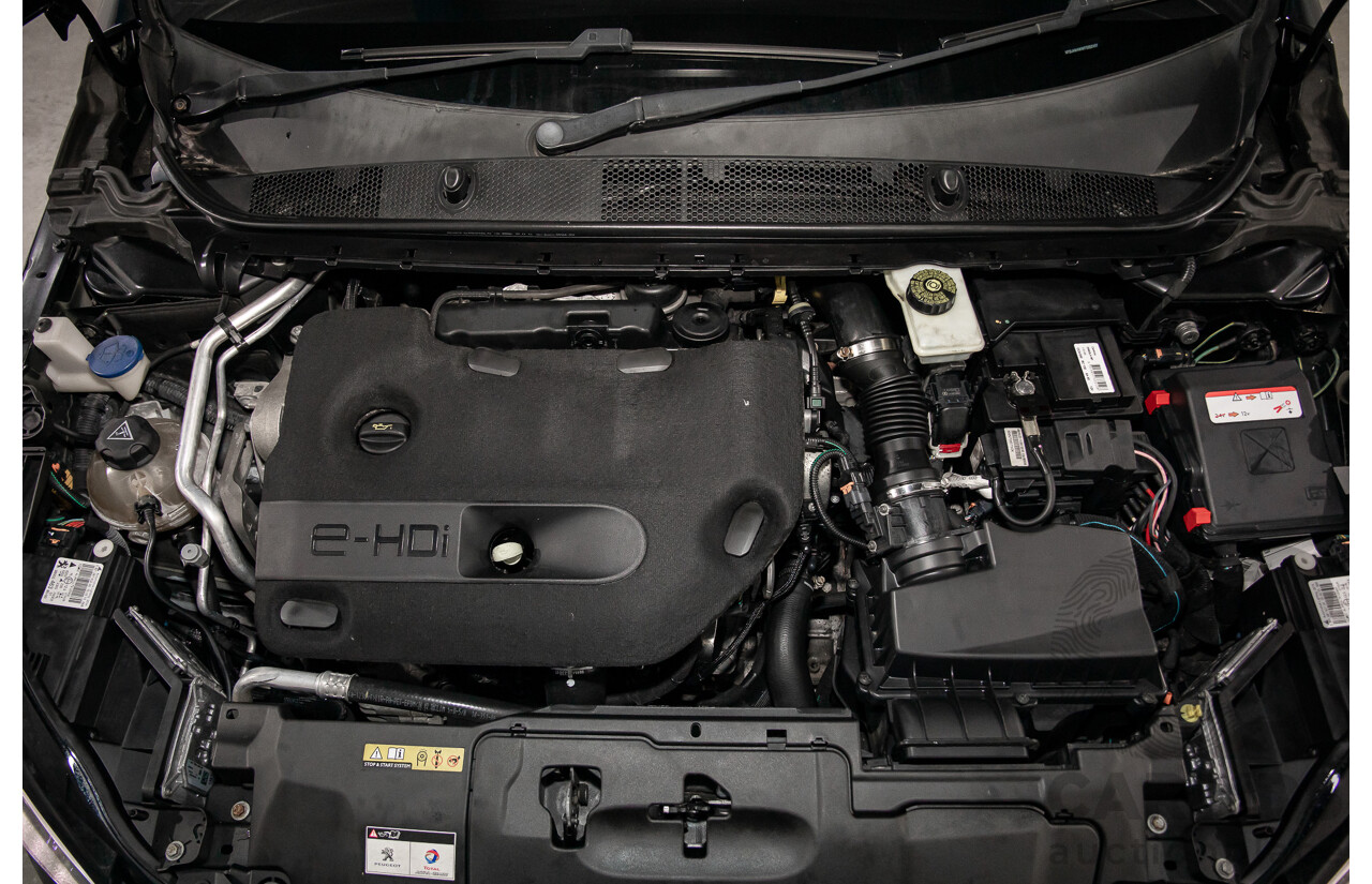 4/2015 Peugeot 308 GT HDi T9 4d Hatchback Perla Nera Black Metallic Turbo Diesel 2.0L