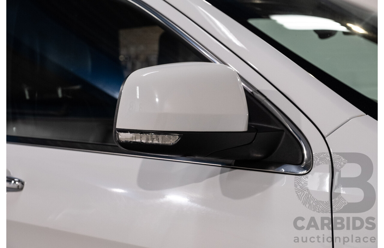 1/2015 Jeep Grand Cherokee Limited (4x4) WK MY15 4d Wagon Bright White Turbo Diesel V6 3.0L