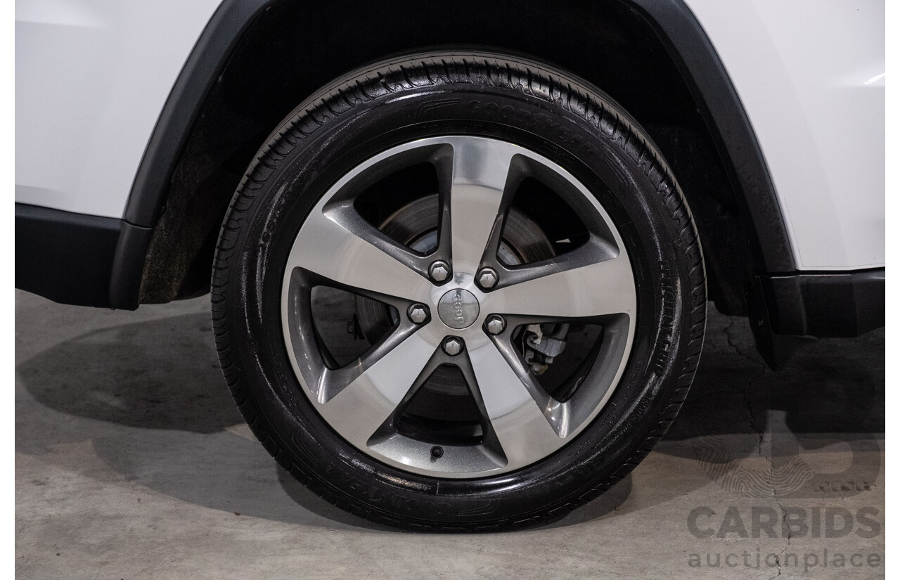 1/2015 Jeep Grand Cherokee Limited (4x4) WK MY15 4d Wagon Bright White Turbo Diesel V6 3.0L