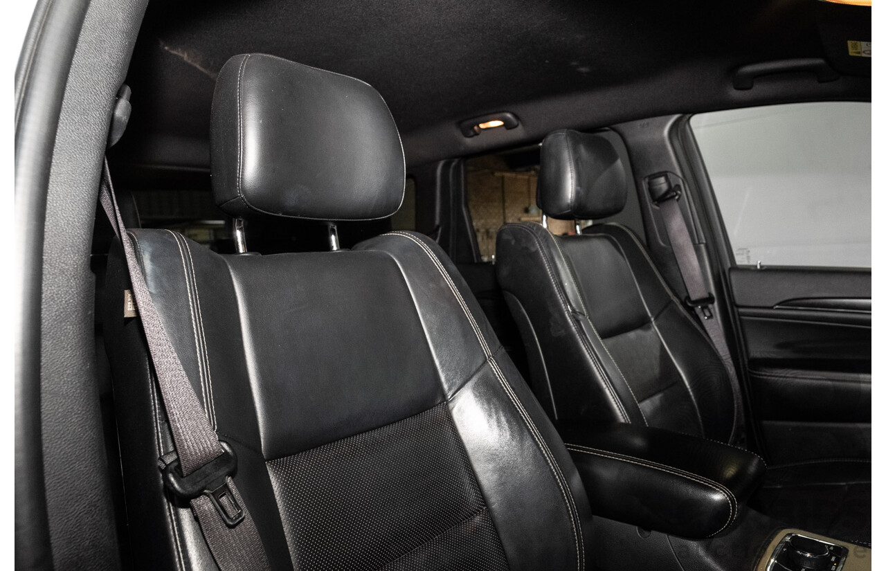 1/2015 Jeep Grand Cherokee Limited (4x4) WK MY15 4d Wagon Bright White Turbo Diesel V6 3.0L