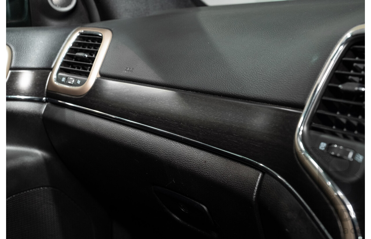 1/2015 Jeep Grand Cherokee Limited (4x4) WK MY15 4d Wagon Bright White Turbo Diesel V6 3.0L