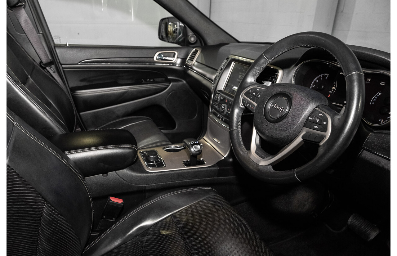 1/2015 Jeep Grand Cherokee Limited (4x4) WK MY15 4d Wagon Bright White Turbo Diesel V6 3.0L