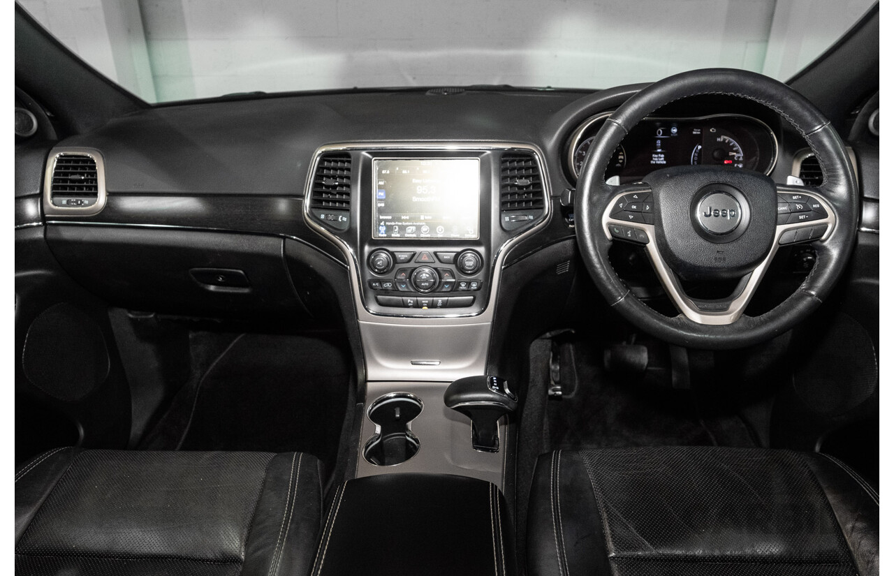 1/2015 Jeep Grand Cherokee Limited (4x4) WK MY15 4d Wagon Bright White Turbo Diesel V6 3.0L