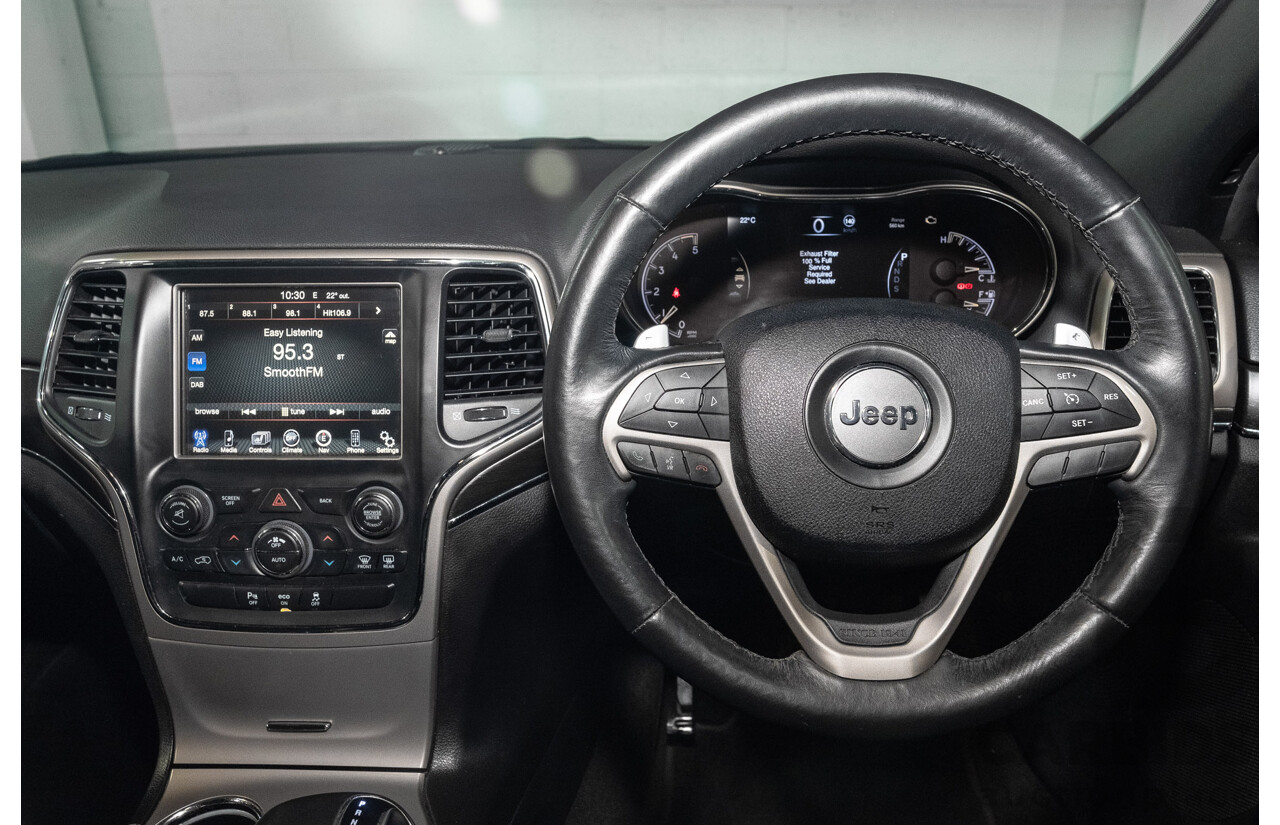 1/2015 Jeep Grand Cherokee Limited (4x4) WK MY15 4d Wagon Bright White Turbo Diesel V6 3.0L