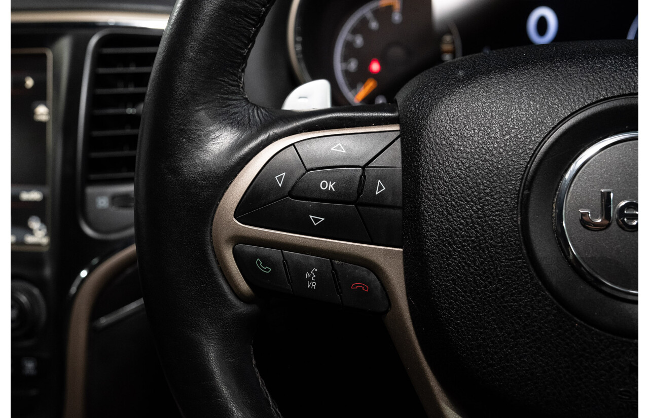 1/2015 Jeep Grand Cherokee Limited (4x4) WK MY15 4d Wagon Bright White Turbo Diesel V6 3.0L