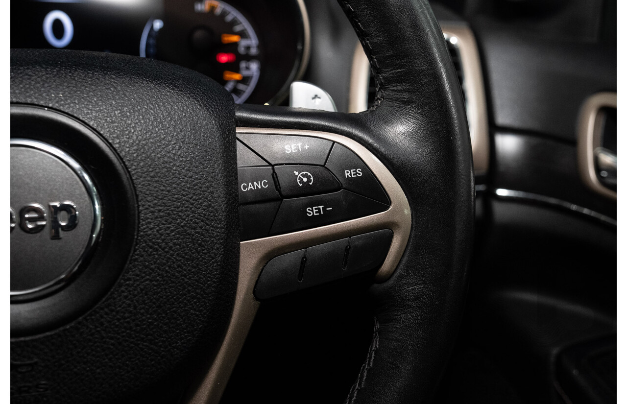 1/2015 Jeep Grand Cherokee Limited (4x4) WK MY15 4d Wagon Bright White Turbo Diesel V6 3.0L