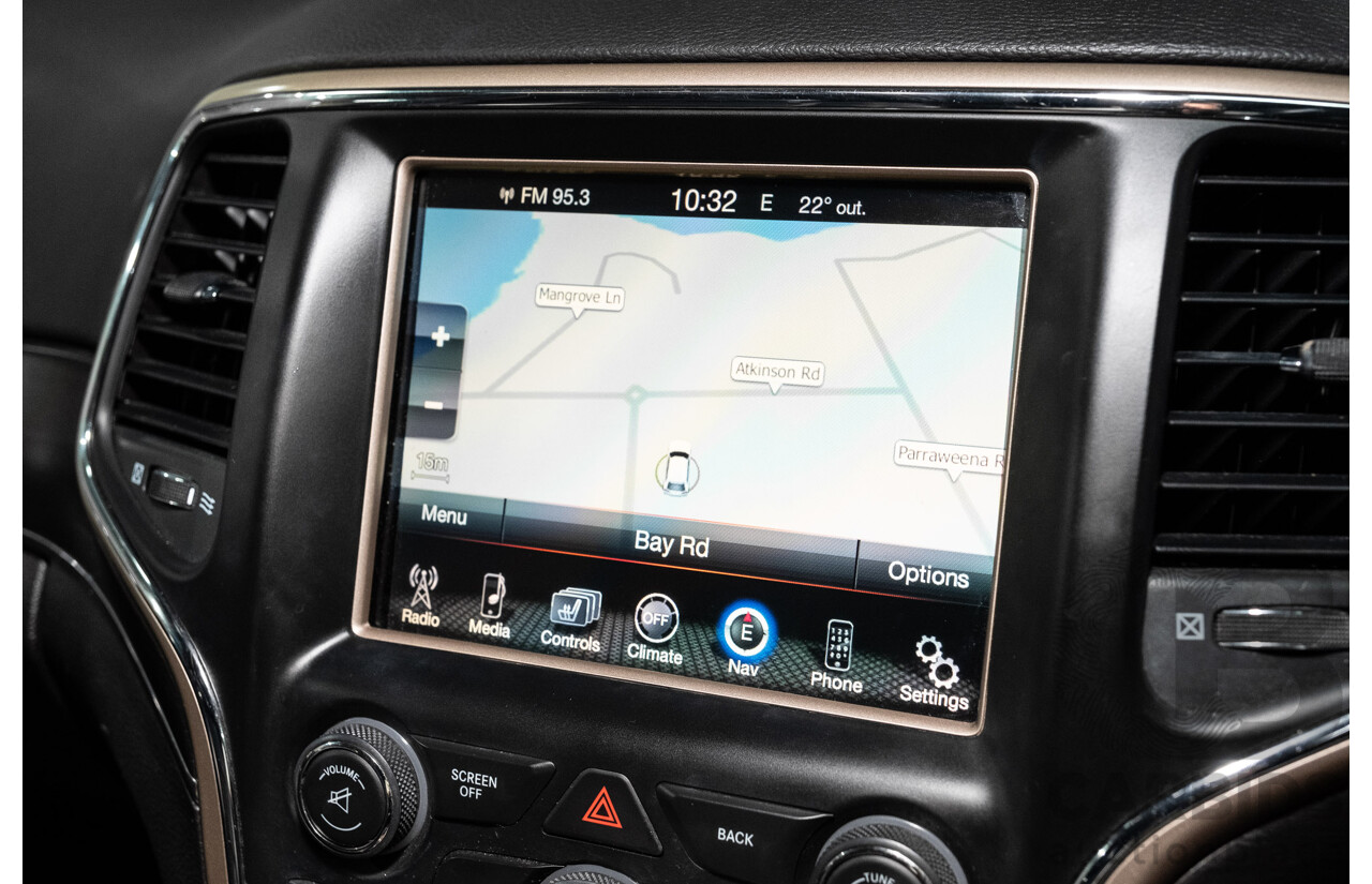 1/2015 Jeep Grand Cherokee Limited (4x4) WK MY15 4d Wagon Bright White Turbo Diesel V6 3.0L