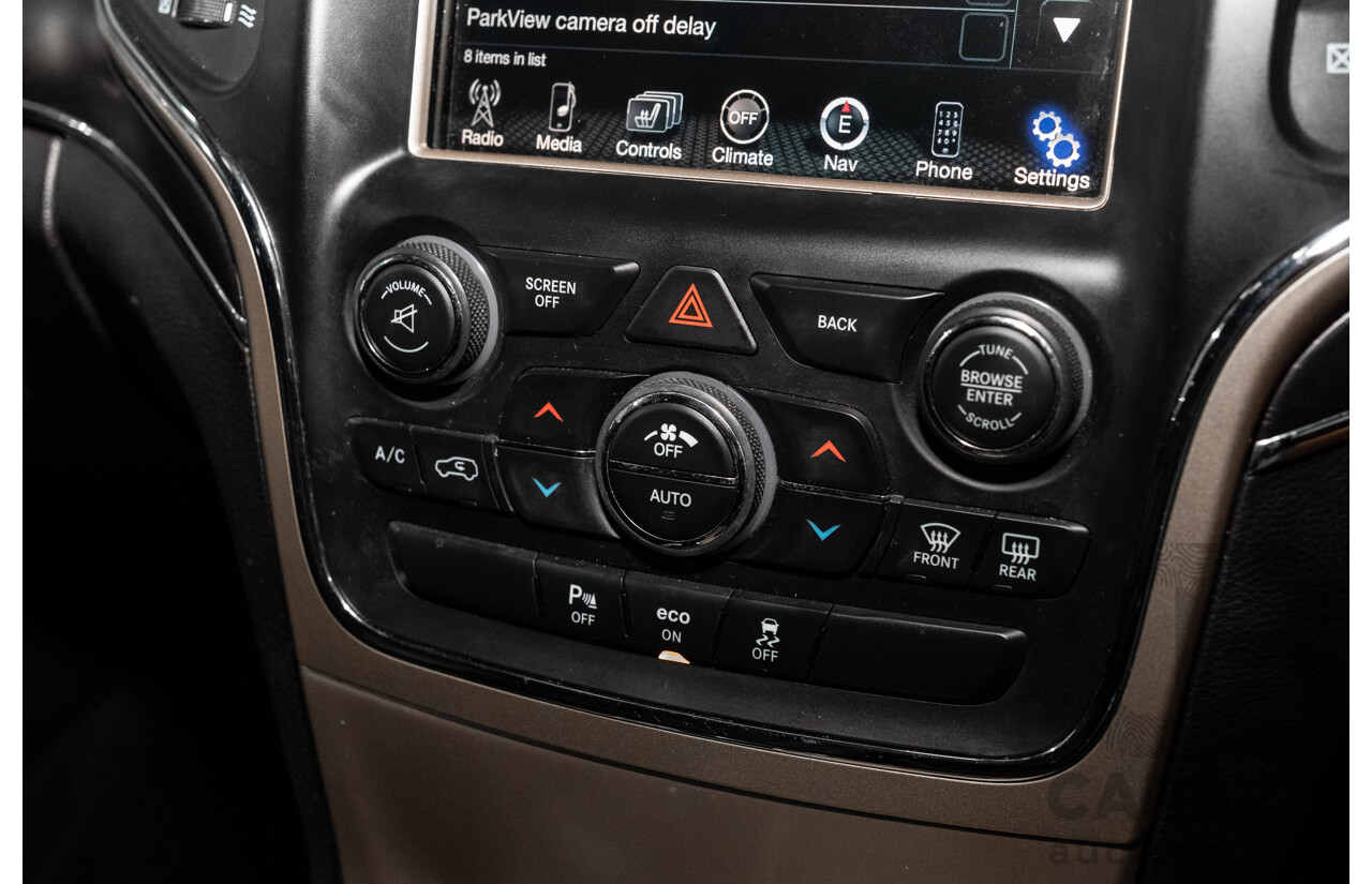 1/2015 Jeep Grand Cherokee Limited (4x4) WK MY15 4d Wagon Bright White Turbo Diesel V6 3.0L