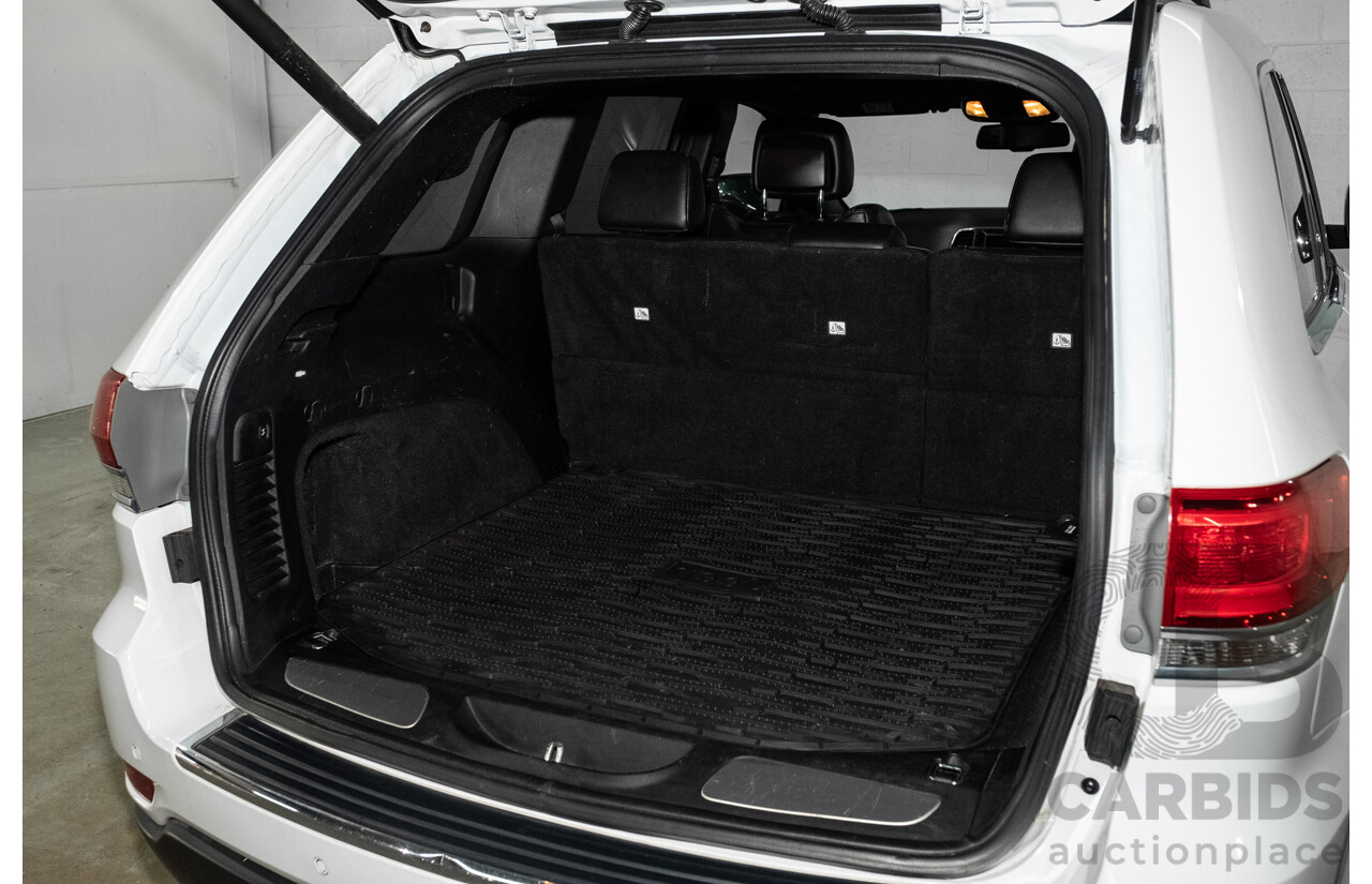 1/2015 Jeep Grand Cherokee Limited (4x4) WK MY15 4d Wagon Bright White Turbo Diesel V6 3.0L