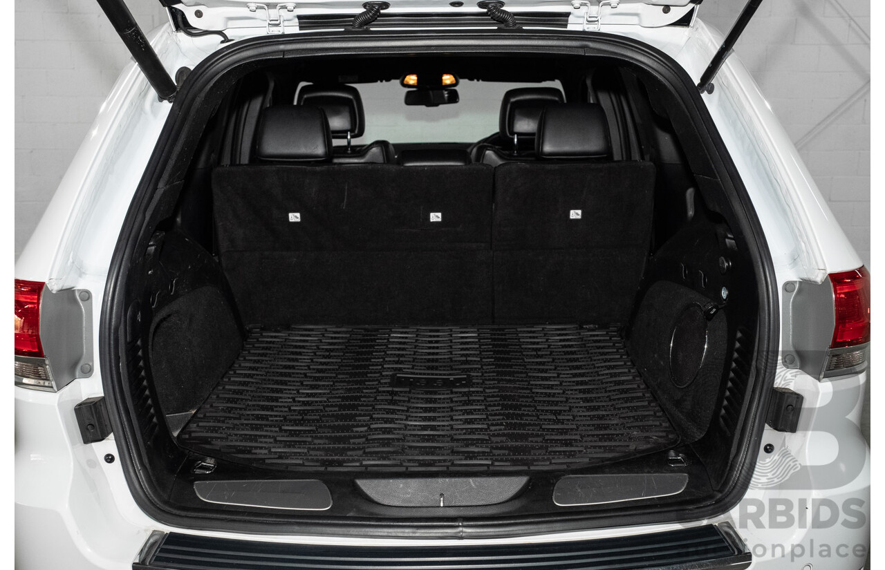 1/2015 Jeep Grand Cherokee Limited (4x4) WK MY15 4d Wagon Bright White Turbo Diesel V6 3.0L