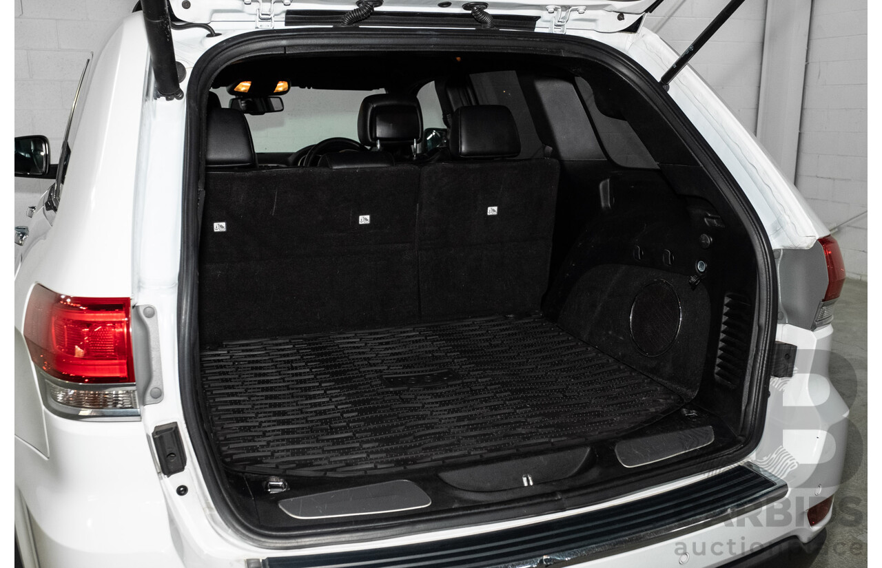 1/2015 Jeep Grand Cherokee Limited (4x4) WK MY15 4d Wagon Bright White Turbo Diesel V6 3.0L