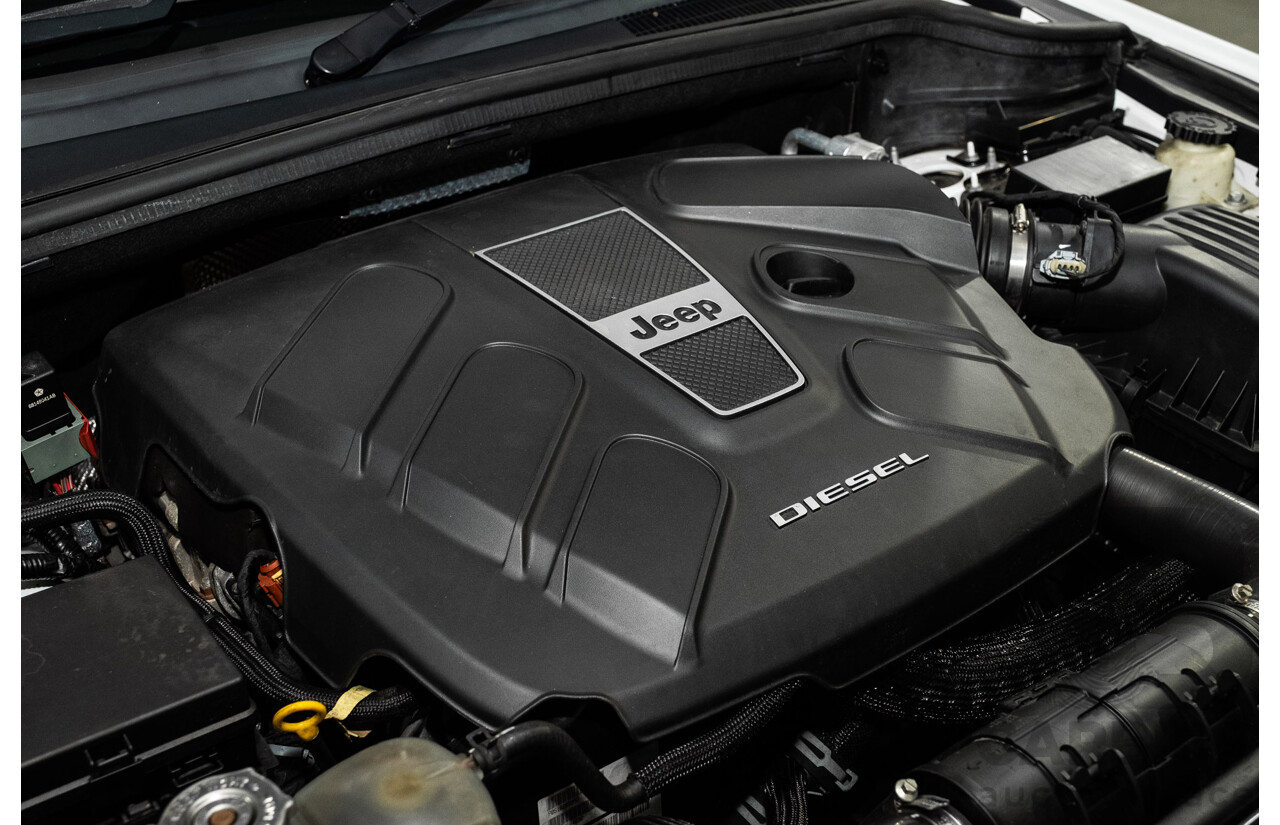 1/2015 Jeep Grand Cherokee Limited (4x4) WK MY15 4d Wagon Bright White Turbo Diesel V6 3.0L