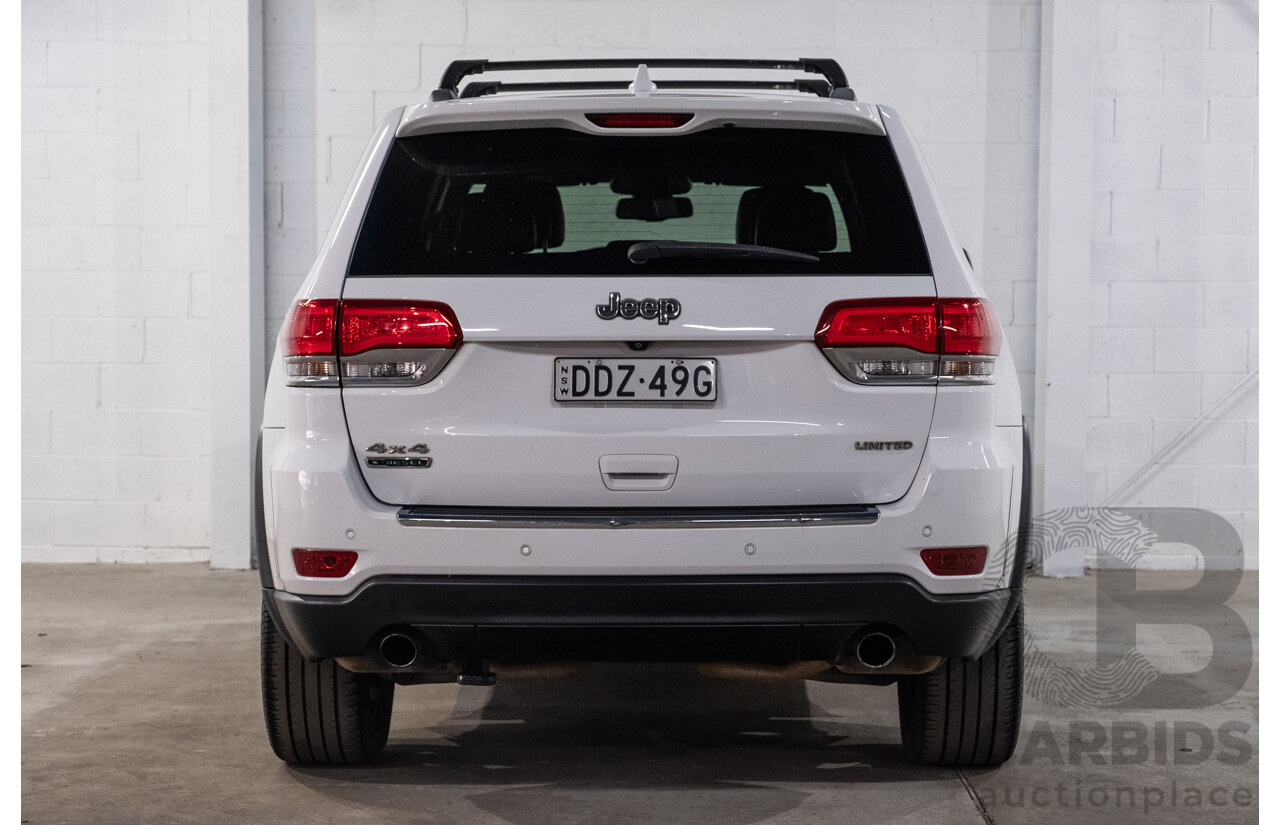 1/2015 Jeep Grand Cherokee Limited (4x4) WK MY15 4d Wagon Bright White Turbo Diesel V6 3.0L