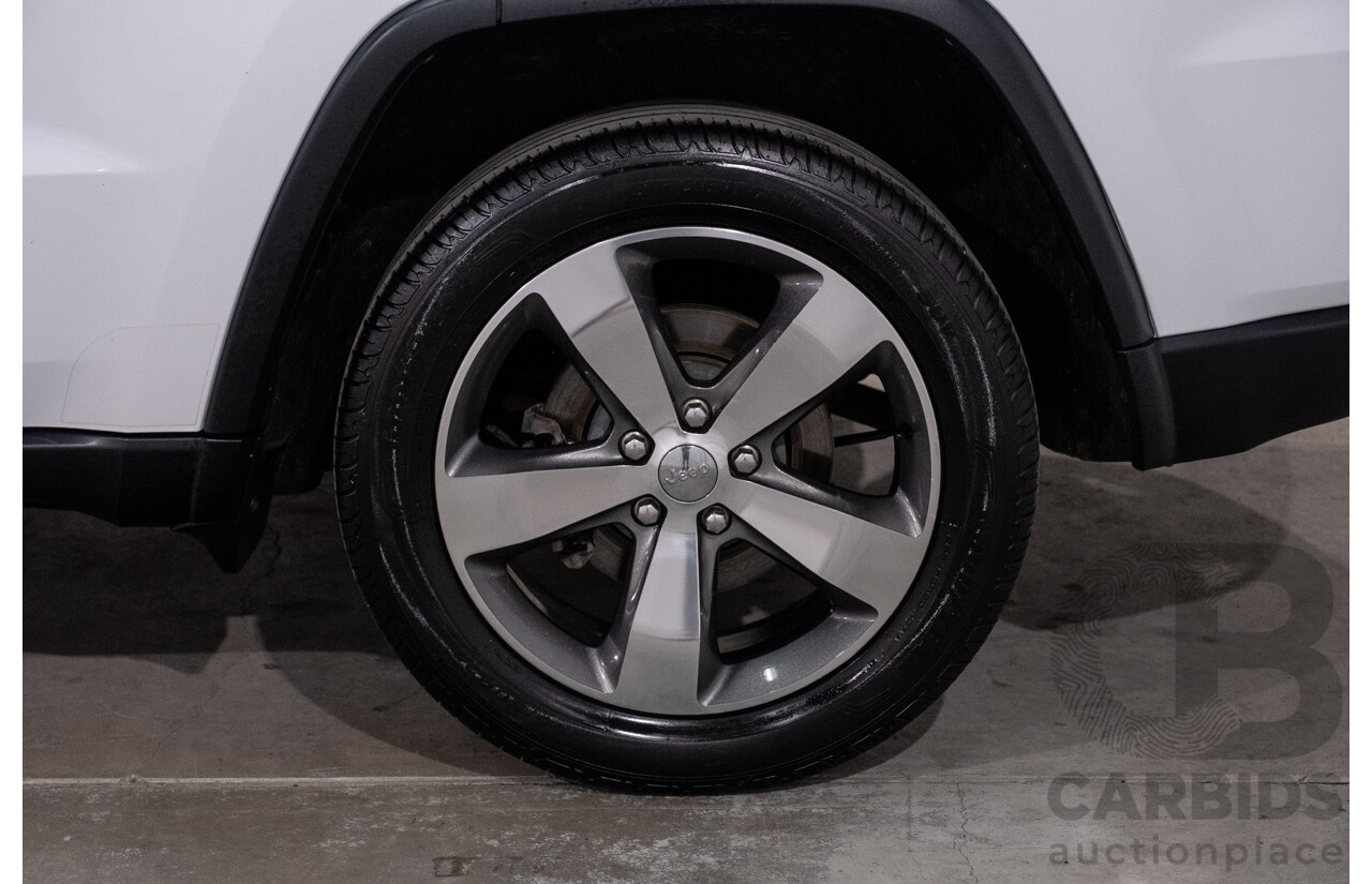 1/2015 Jeep Grand Cherokee Limited (4x4) WK MY15 4d Wagon Bright White Turbo Diesel V6 3.0L