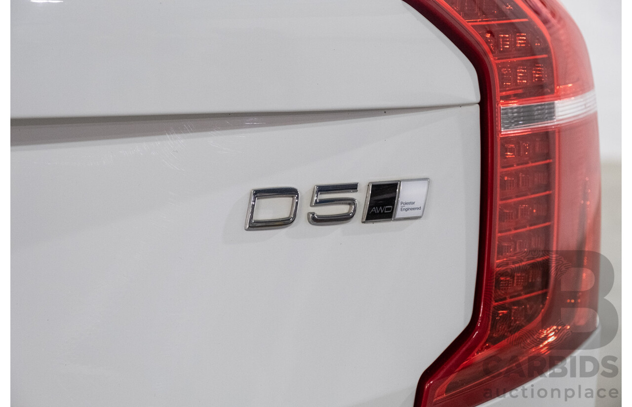 04/2021 Volvo XC90 D5 Inscription Polestar Upgrade (AWD) 256 MY21 4d Wagon Ice White Twin Turbo Diesel 2.0L