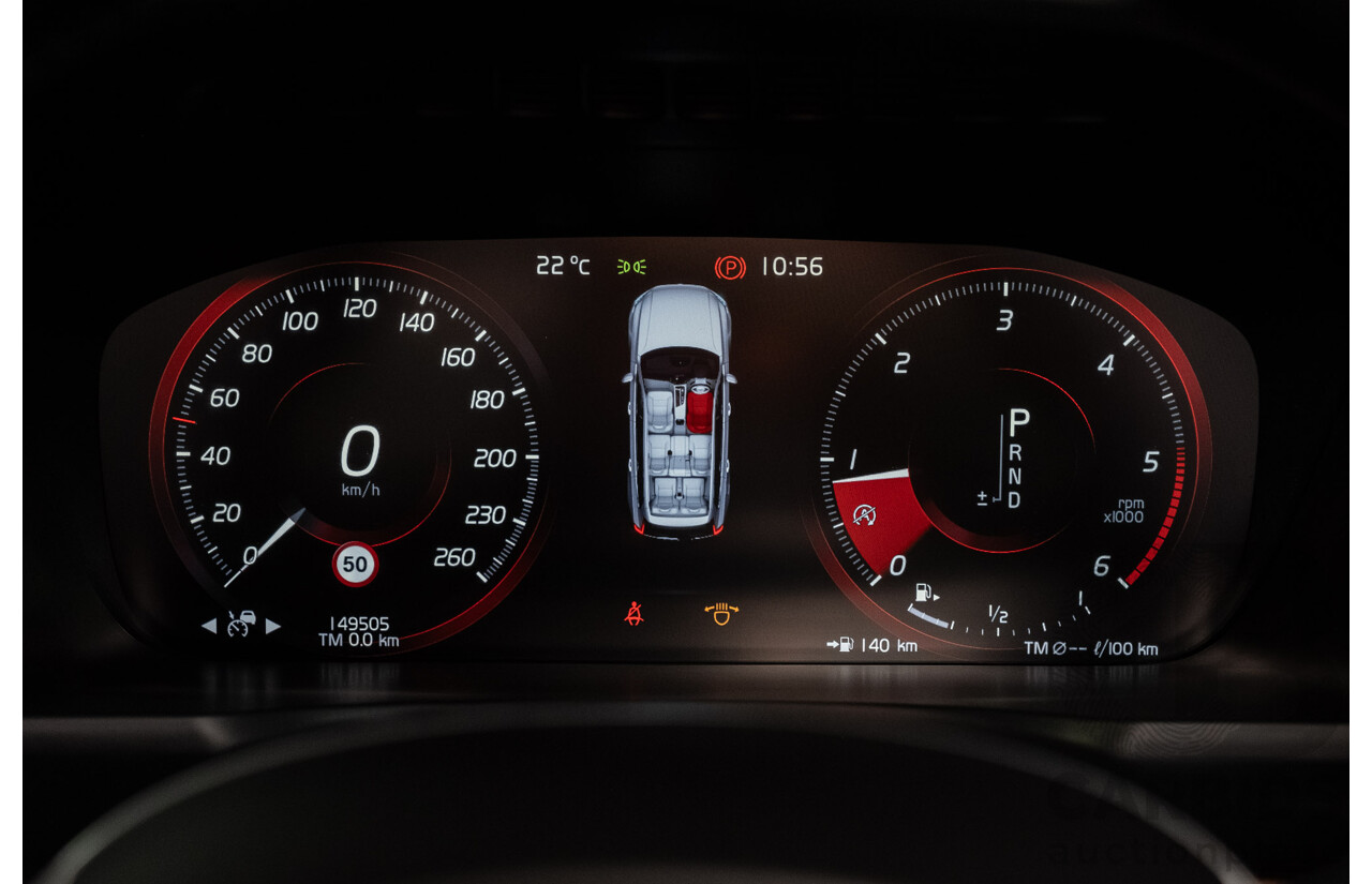 04/2021 Volvo XC90 D5 Inscription Polestar Upgrade (AWD) 256 MY21 4d Wagon Ice White Twin Turbo Diesel 2.0L