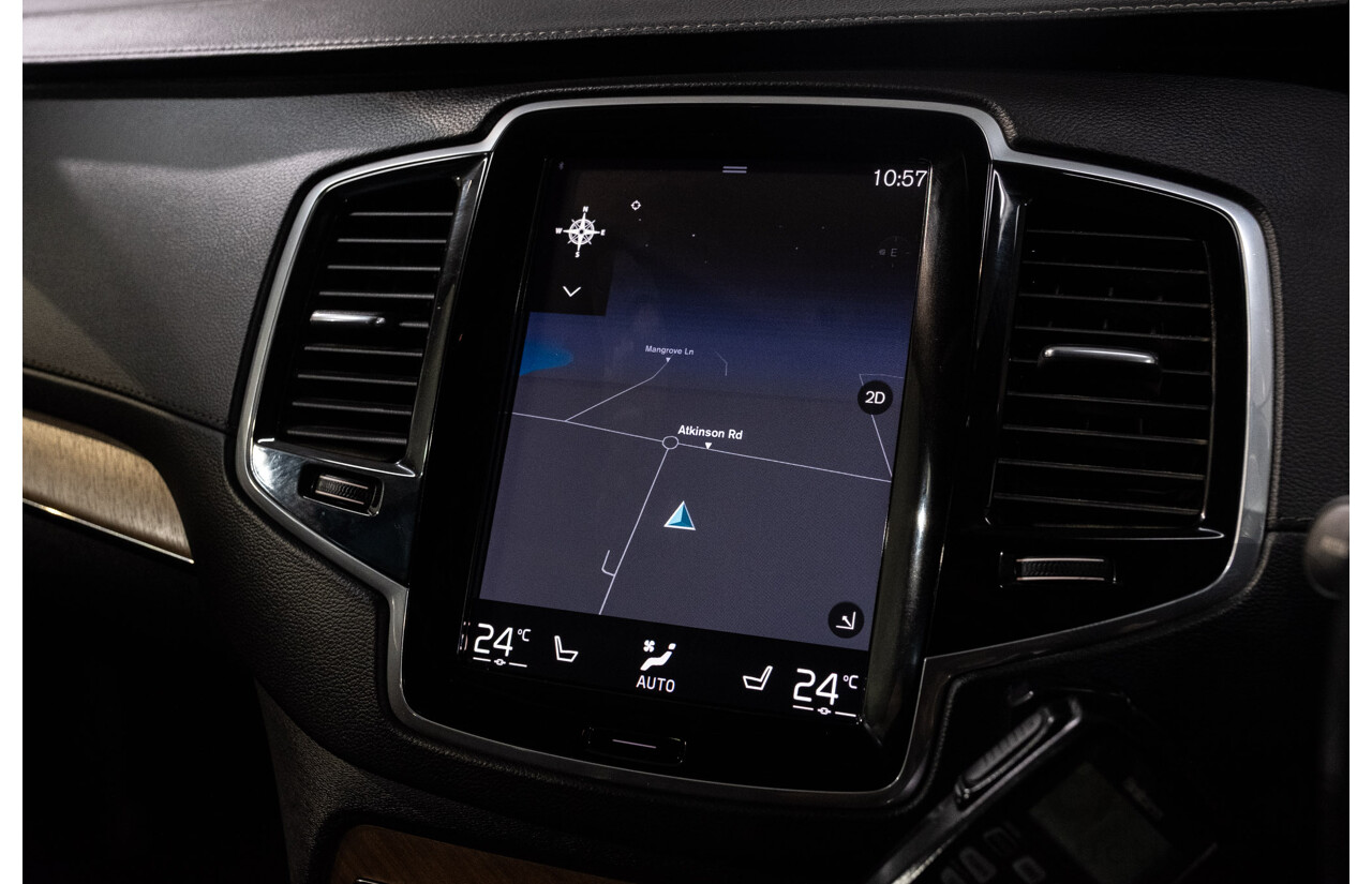 04/2021 Volvo XC90 D5 Inscription Polestar Upgrade (AWD) 256 MY21 4d Wagon Ice White Twin Turbo Diesel 2.0L