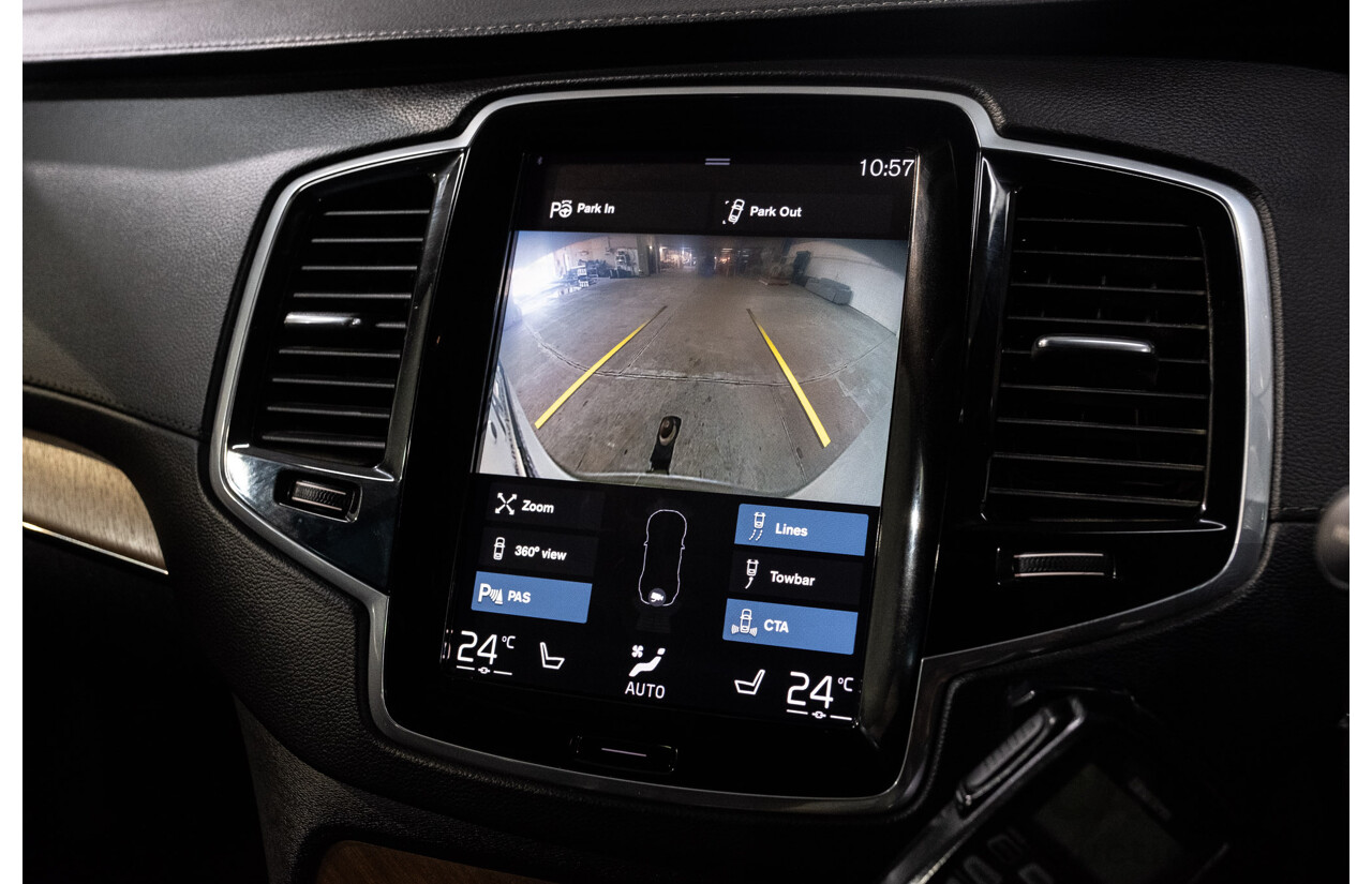 04/2021 Volvo XC90 D5 Inscription Polestar Upgrade (AWD) 256 MY21 4d Wagon Ice White Twin Turbo Diesel 2.0L