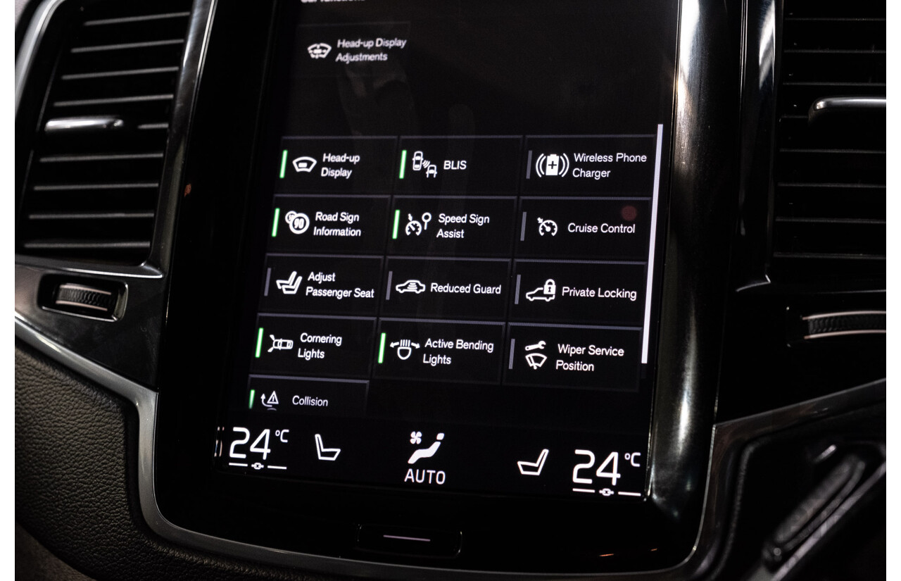 04/2021 Volvo XC90 D5 Inscription Polestar Upgrade (AWD) 256 MY21 4d Wagon Ice White Twin Turbo Diesel 2.0L