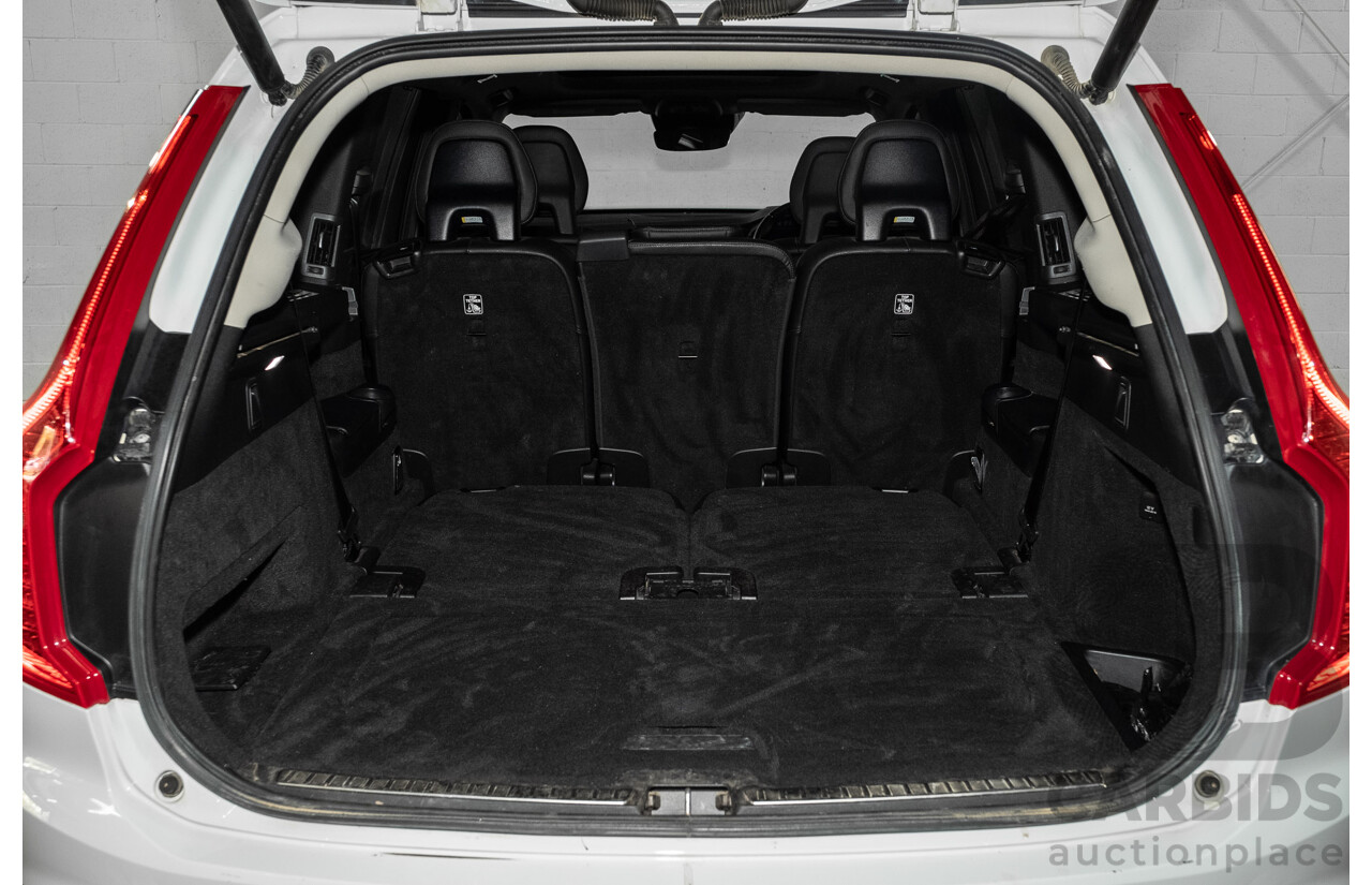04/2021 Volvo XC90 D5 Inscription Polestar Upgrade (AWD) 256 MY21 4d Wagon Ice White Twin Turbo Diesel 2.0L