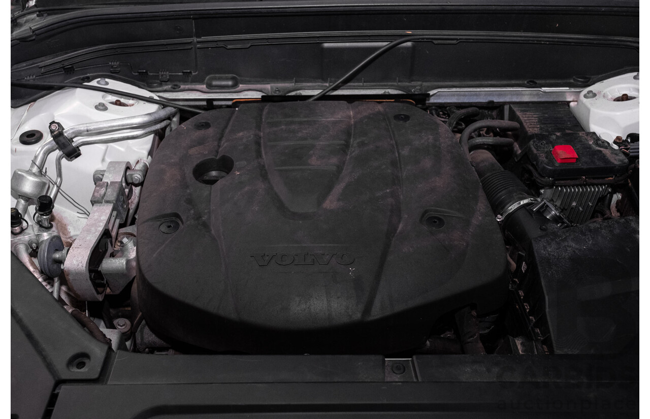 04/2021 Volvo XC90 D5 Inscription Polestar Upgrade (AWD) 256 MY21 4d Wagon Ice White Twin Turbo Diesel 2.0L