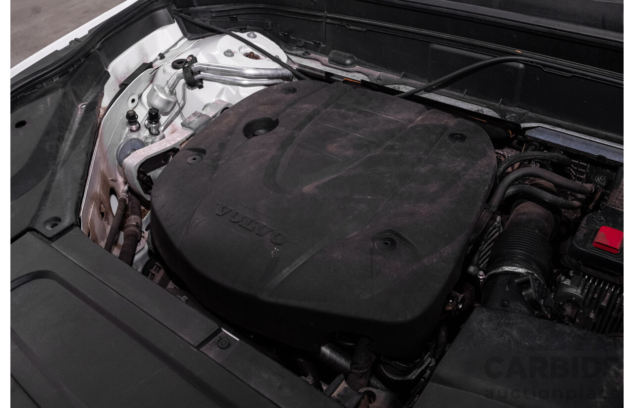 04/2021 Volvo XC90 D5 Inscription Polestar Upgrade (AWD) 256 MY21 4d Wagon Ice White Twin Turbo Diesel 2.0L