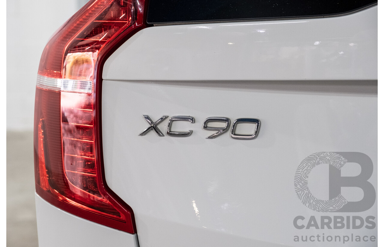 04/2021 Volvo XC90 D5 Inscription Polestar Upgrade (AWD) 256 MY21 4d Wagon Ice White Twin Turbo Diesel 2.0L