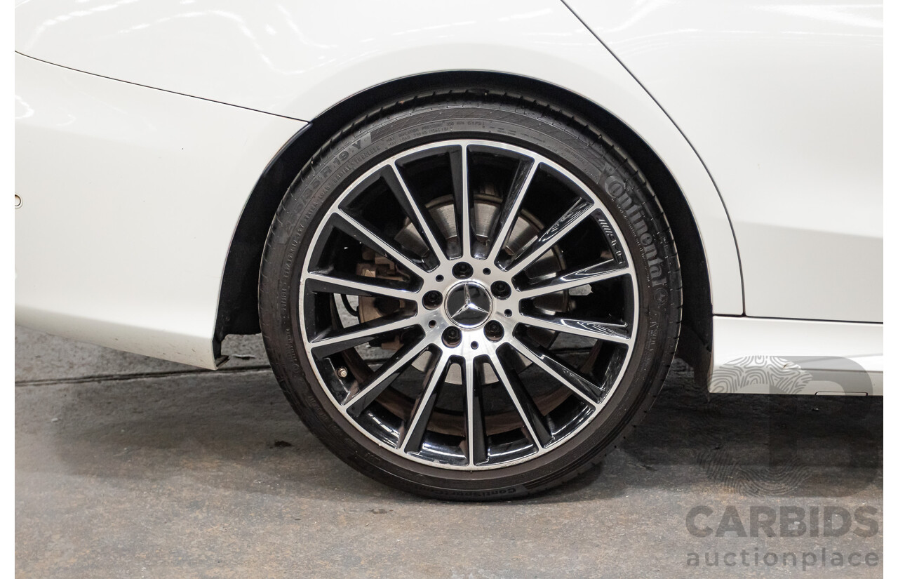 9/2014 Mercedes-Benz C250 AMG Line 205 4D Sedan Polar White Turbo 2.0L