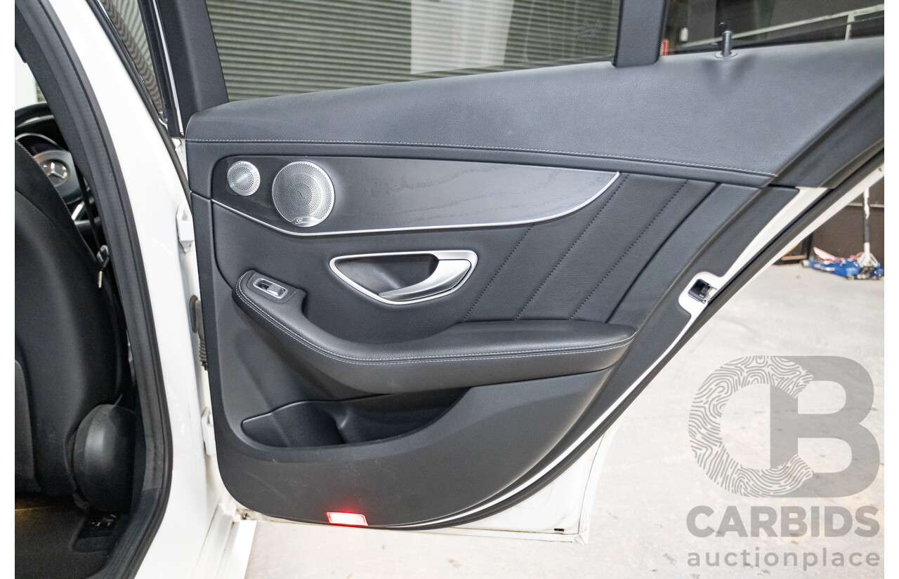 9/2014 Mercedes-Benz C250 AMG Line 205 4D Sedan Polar White Turbo 2.0L