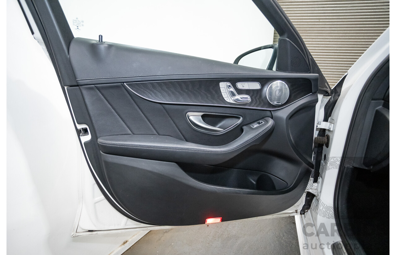 9/2014 Mercedes-Benz C250 AMG Line 205 4D Sedan Polar White Turbo 2.0L