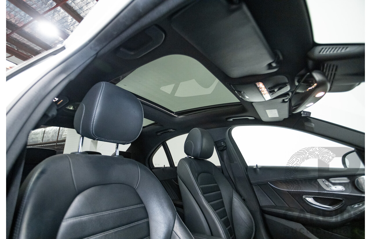 9/2014 Mercedes-Benz C250 AMG Line 205 4D Sedan Polar White Turbo 2.0L