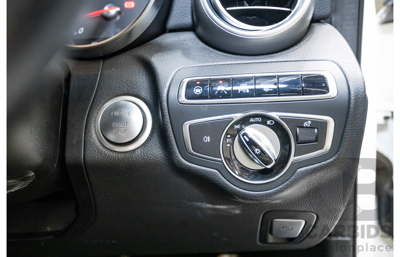 9/2014 Mercedes-Benz C250 AMG Line 205 4D Sedan Polar White Turbo 2.0L